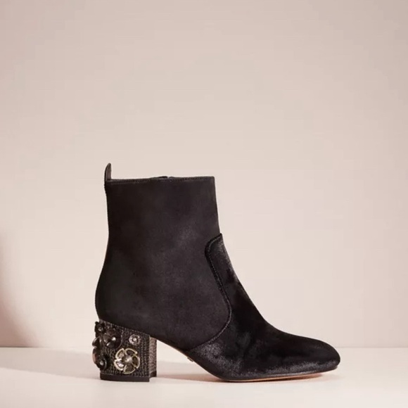 COACH Juliet Suede Ankle Bootie - Picture 1 of 11
